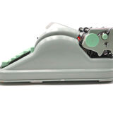 Hermes 3000 Green Typewriter Revised with New Ribbon