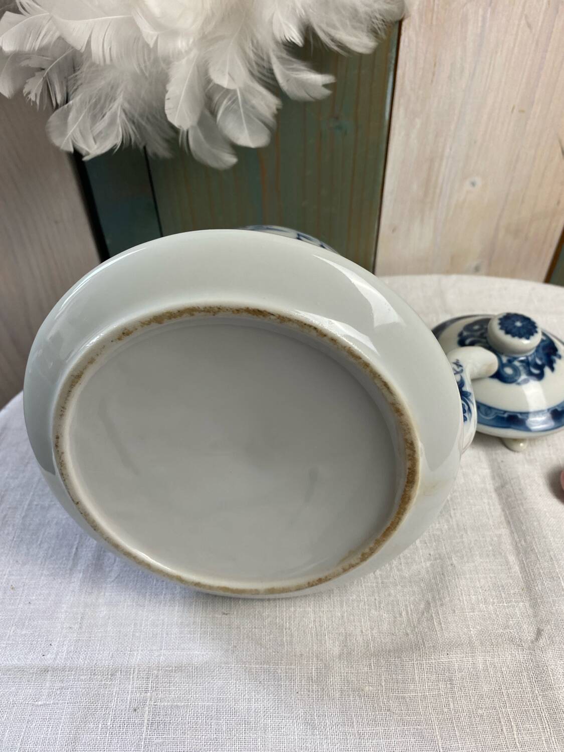 Porcelain teapot