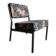 Restored vintage 1970s armchair – Maison Thevenon fabric