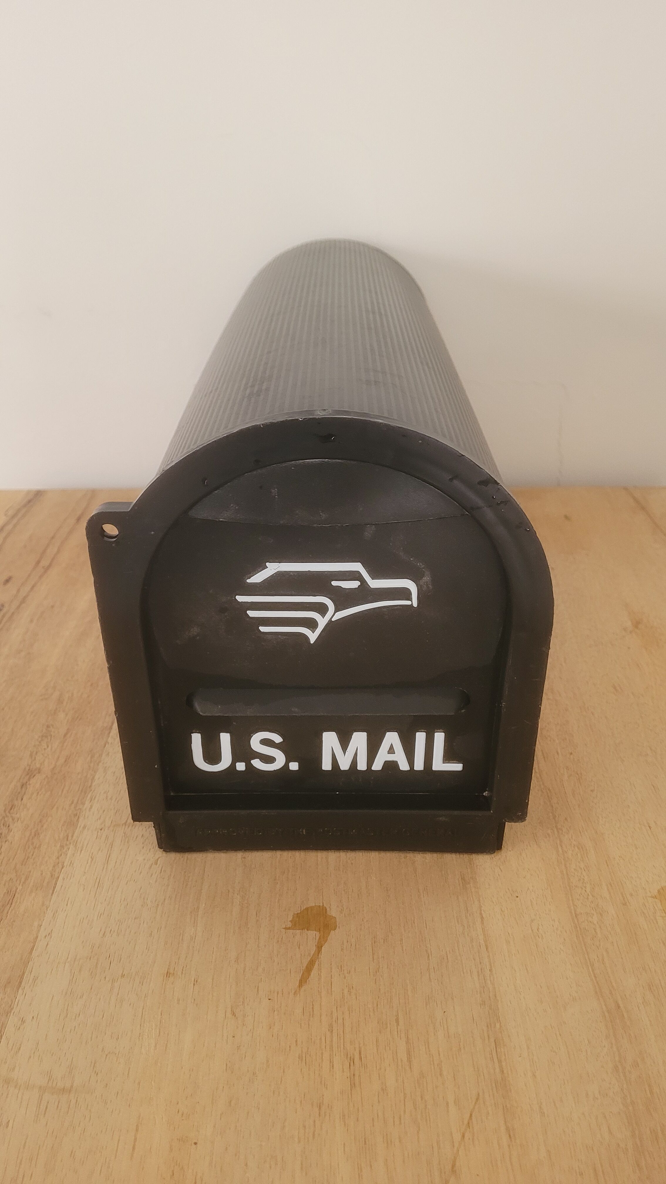 Authentic Black American Mailbox