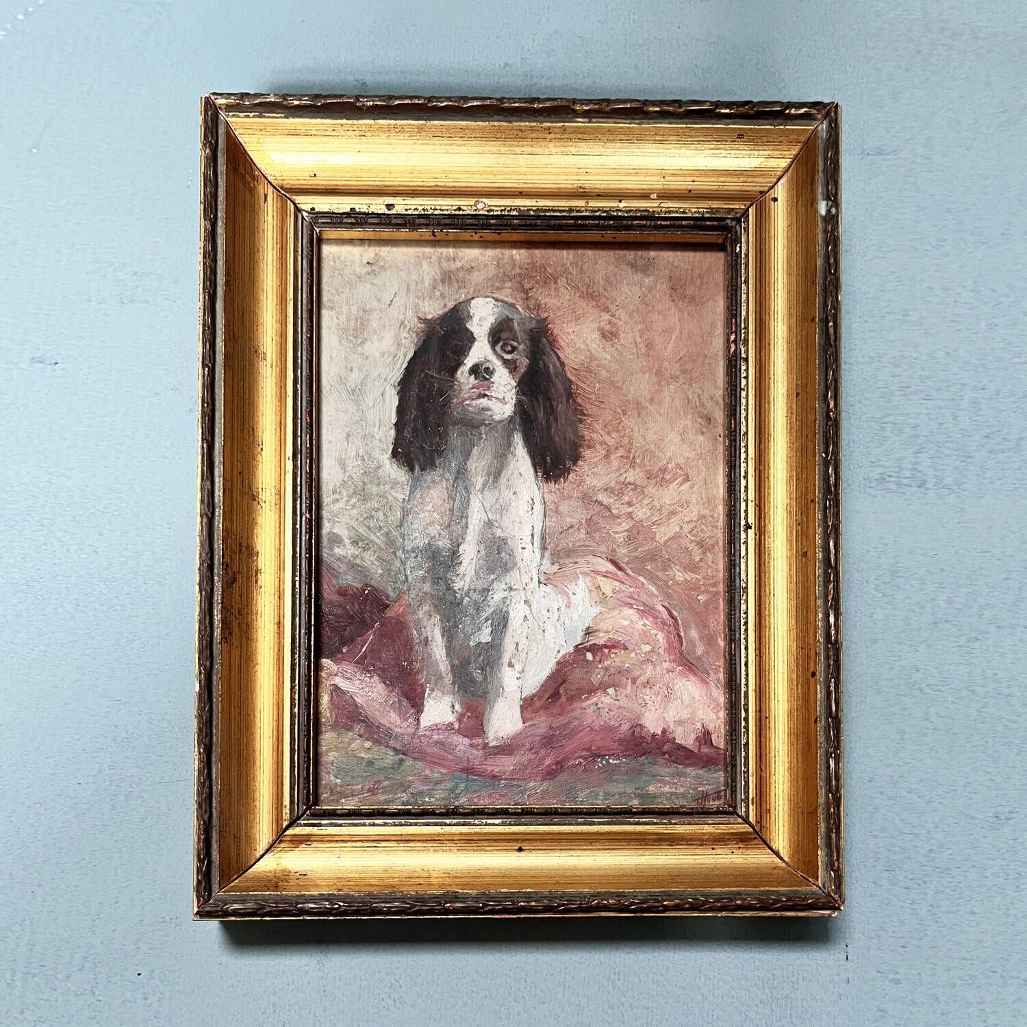 Table from the early 20th century "The Spaniel" signed Thonet