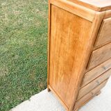 5-drawer chest of drawers, moustache feet, from the 50s