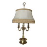 Lampe bouillotte style empire à 3 feux en bronze doré