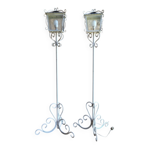 paire de lampadaires