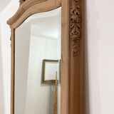 Large antique carved wooden mirror – Louis XV style – 140 x 90 cm