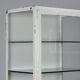 Vitrine médicale en fer et verre années 1930
