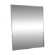 Vintage mirror in gilded brass and smoked glass. circa 1970