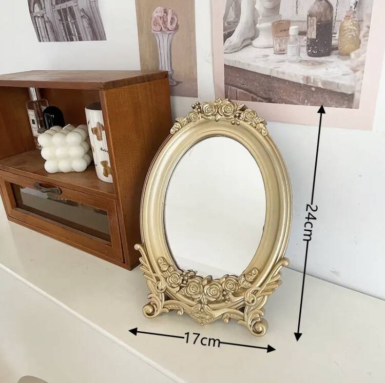Vintage palace style table mirrors