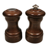 Beautiful salt and pepper set with Peugeot grinder.