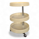 Space Age rolling dessert trolley