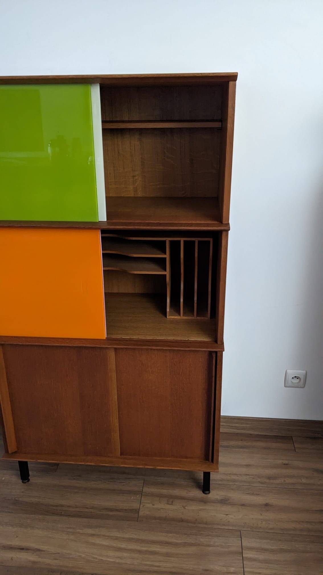 Bibliothèque meuble Oscar des années 60