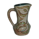 Pitcher ceramic vase zoomorphic bird Accolay 1960