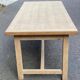 Renovated 19th century farmhouse dining table with drawer 200cm