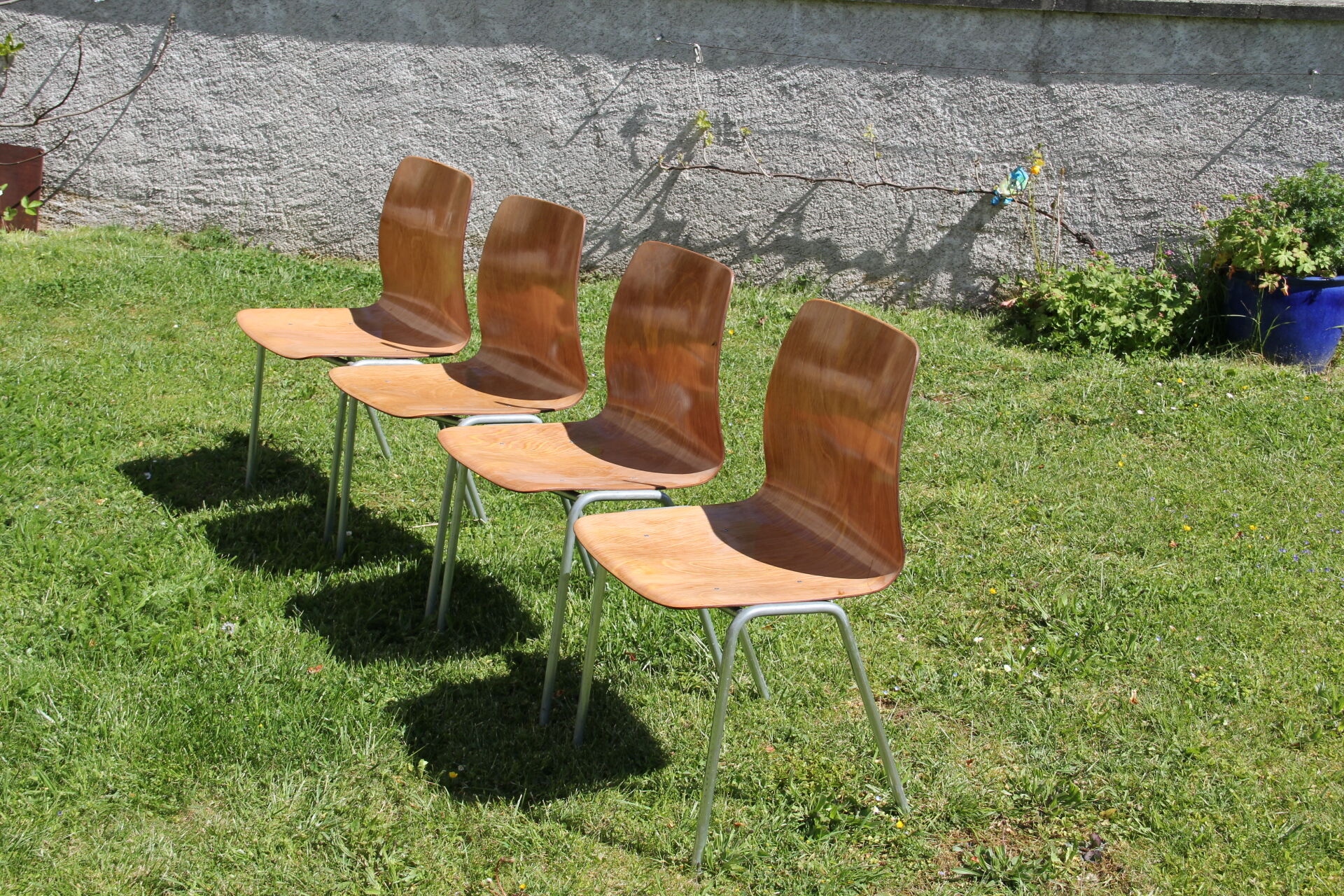 Lot de 4 chaises Pagholz Pagwood