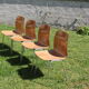 Lot de 4 chaises Pagholz Pagwood