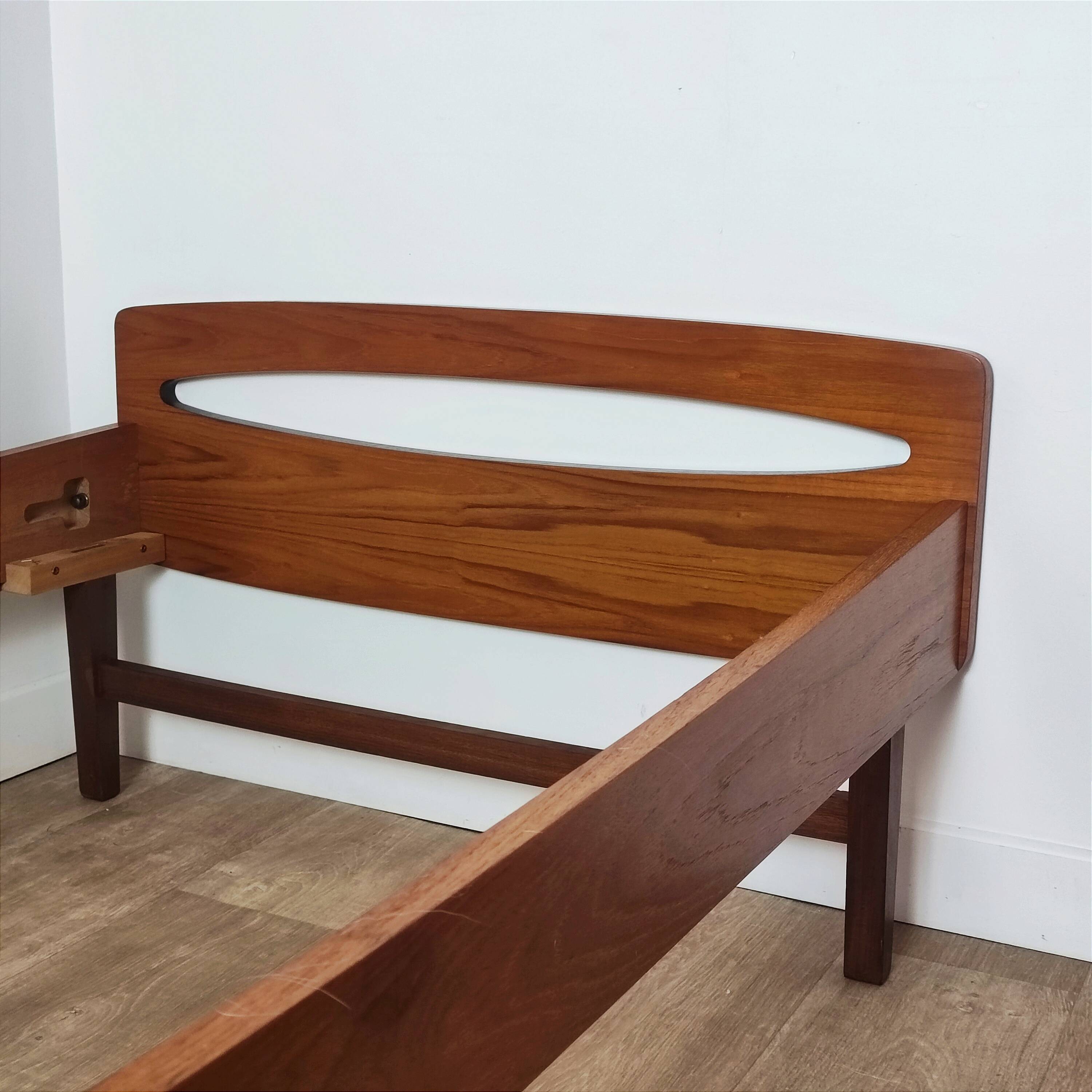 Vintage Scandinavian style bed