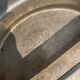 Ancient zinc milk can