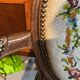 18th century Louis XVI medallion armchair covered with tapestry