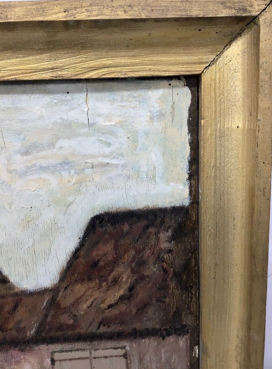 Old table, 1960s farmyard