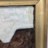 Old table, 1960s farmyard