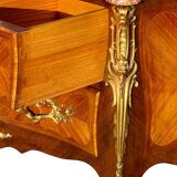 Louis XV Style Marquetry Commode