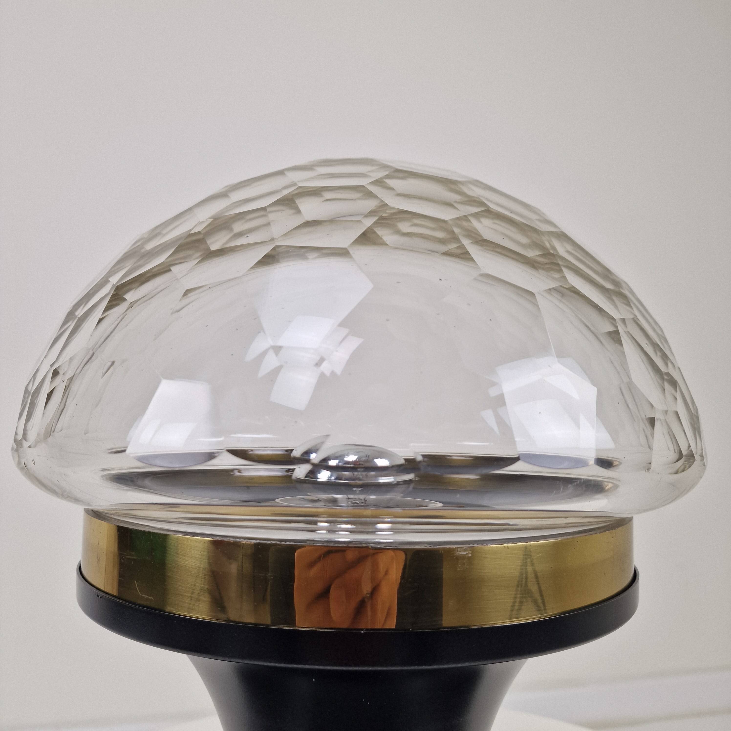 Lampe de table ou de plafond italienne attribuée à Pia Guidetti Crippa pour Lumi