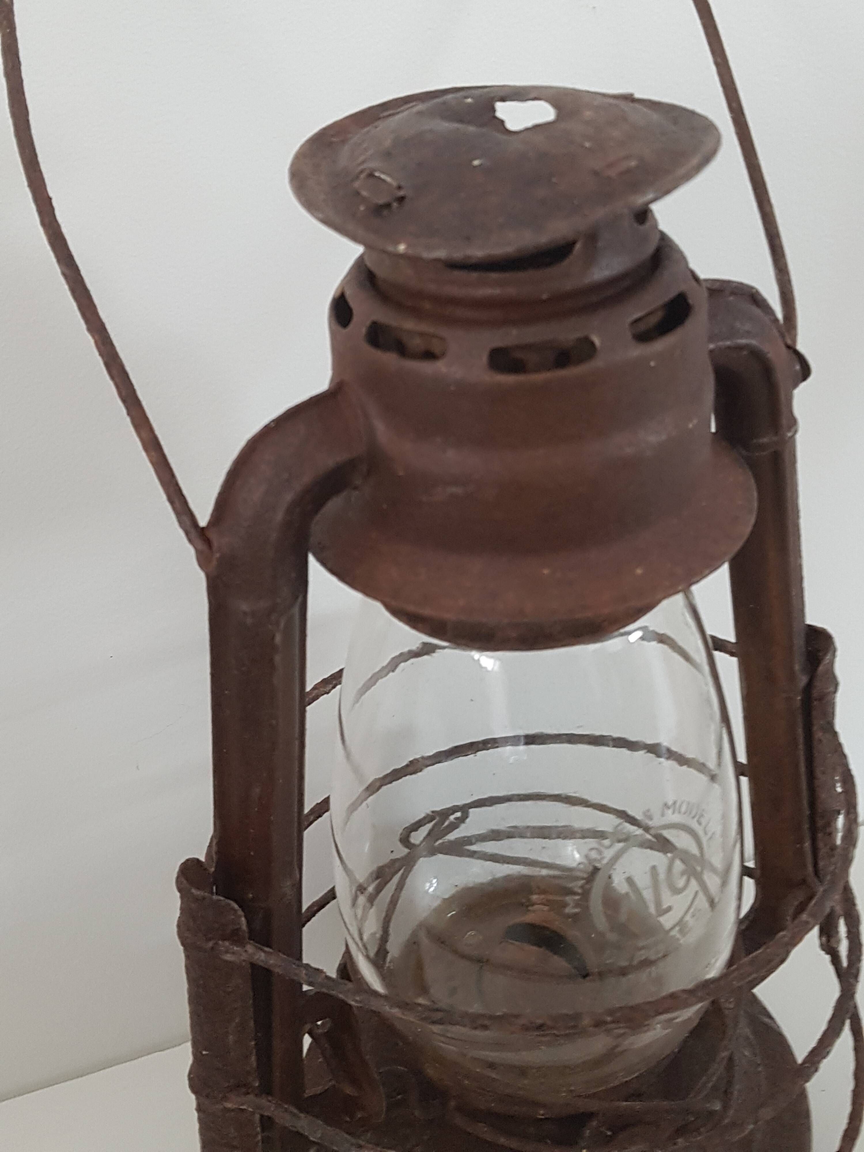 Old storm lamp