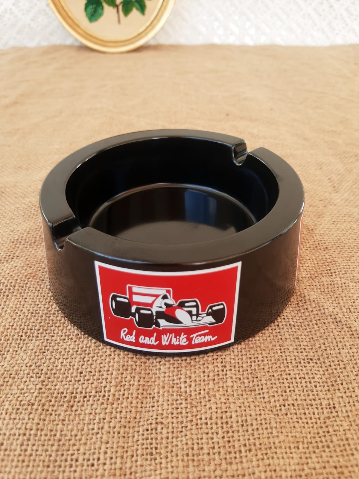 Malboro formula 1 plastic advertising ashtray