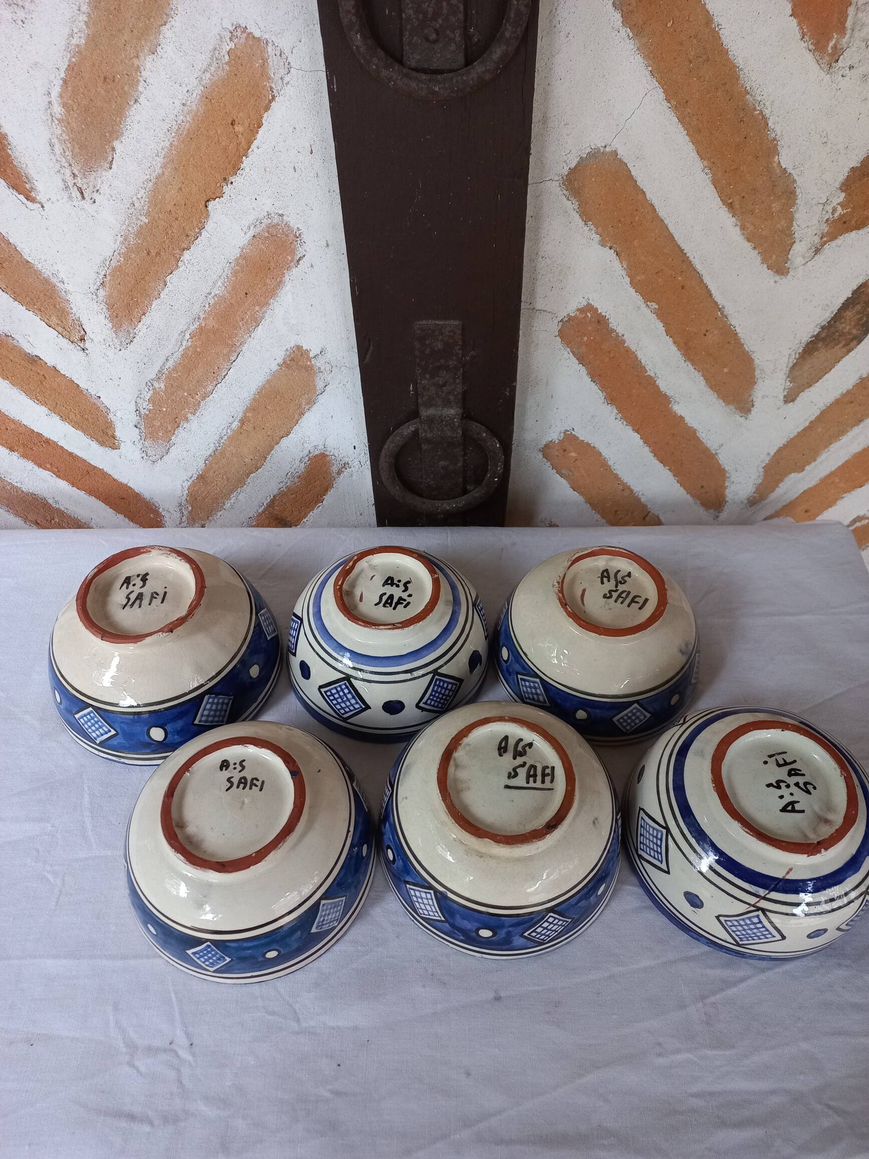 Moroccan Safi bowls