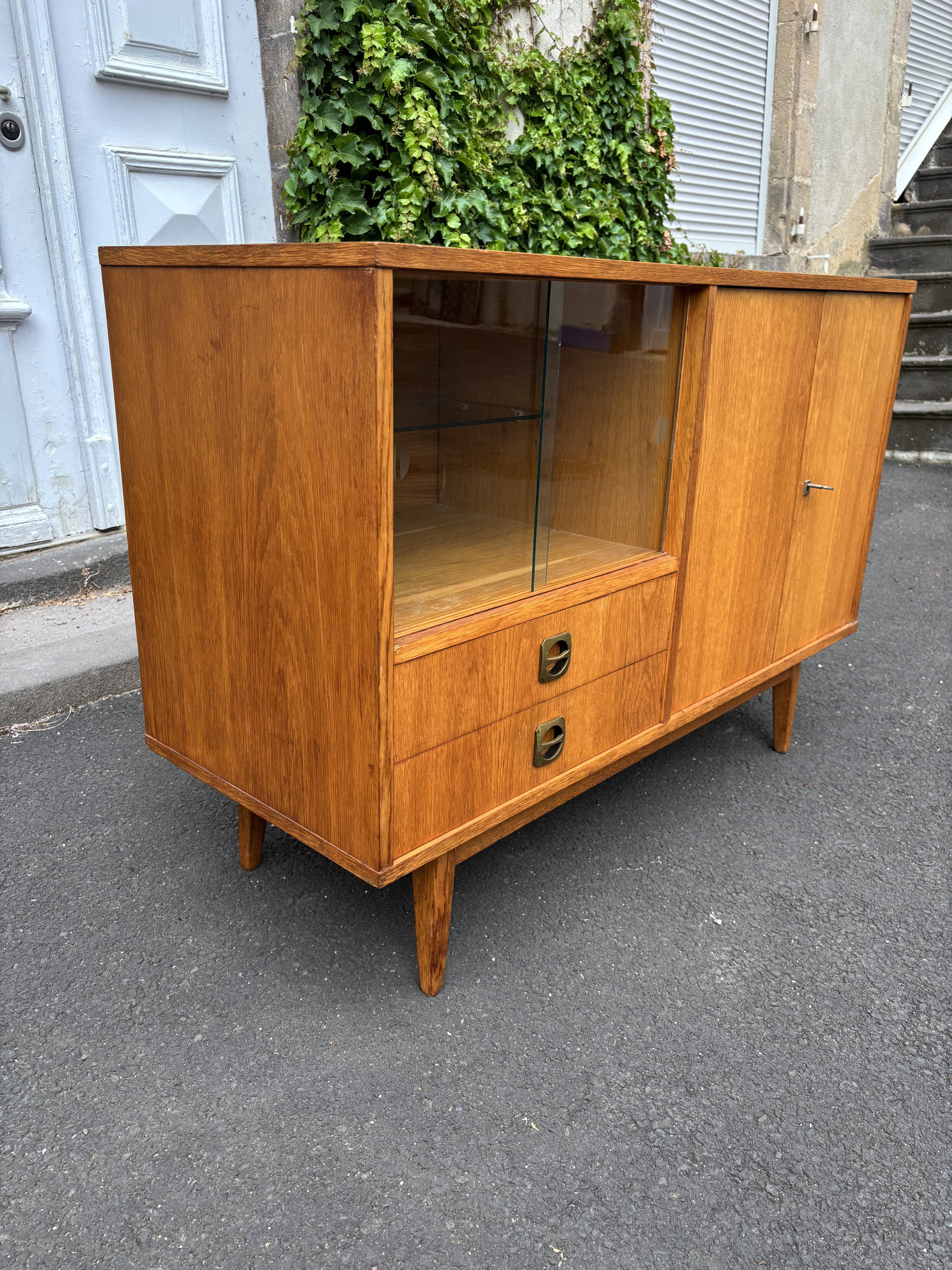Teak enfilade buffet 1960 vintage