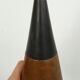 Decorative danish midcentury ceiling lamp in copper