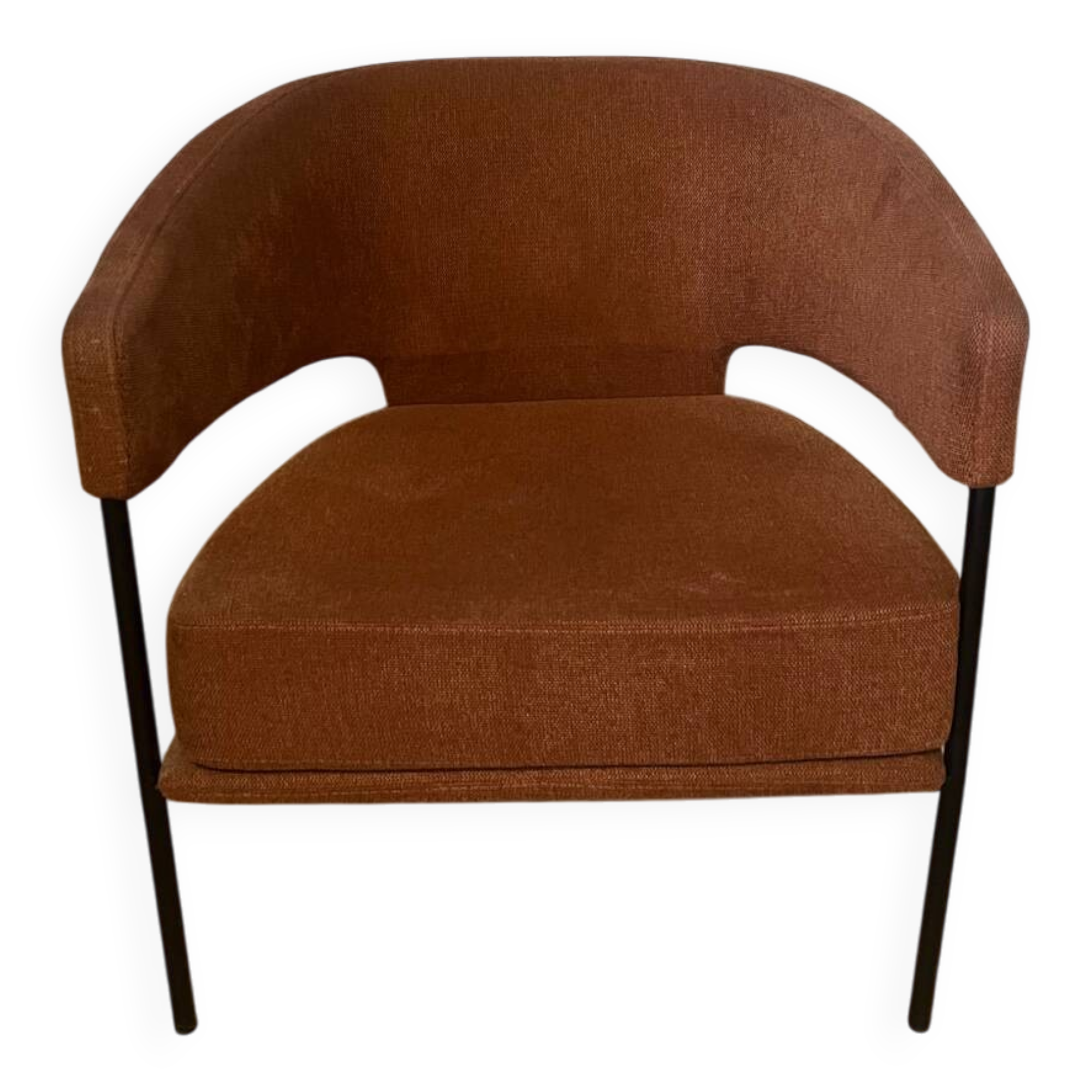 Palazzo fabric armchair