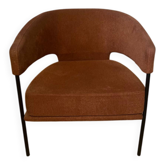 Palazzo fabric armchair