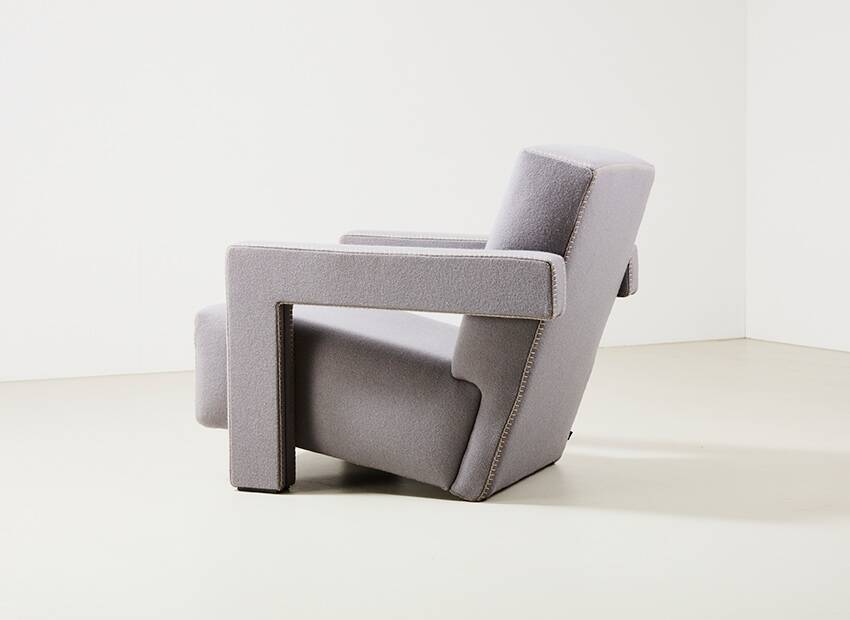 Gerrit Rietveld 'Utrecht' Model 637 Lounge Chair for Cassina 1935/1990s