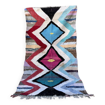 Colorful Moroccan rug - 146 x 272 cm