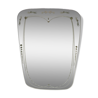 Serious mirror Italy 53x72cm
