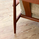 Armchair by Grete Jalk for France & Son, Danish Design, 1950er