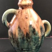 Vase à anses asymétriques en grès flamand