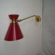 Diabolo arm wall lamp from the 50s