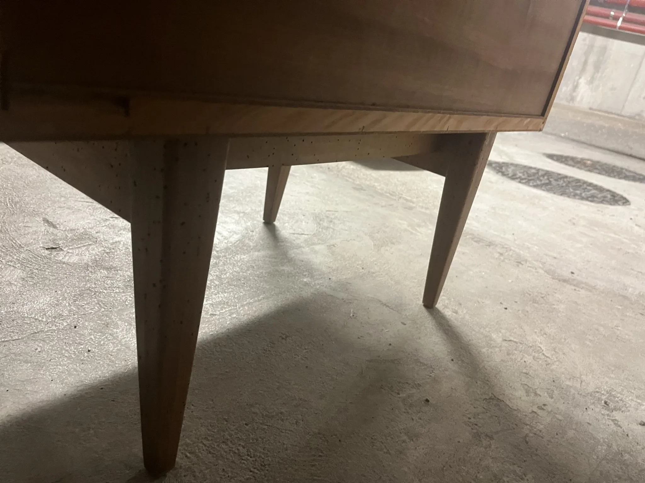 Scandinavian style display shelf