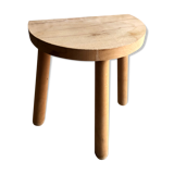 Wooden tripod stool