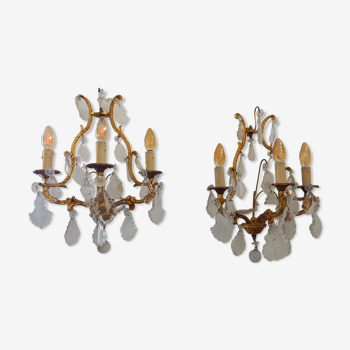 Pair of sconces