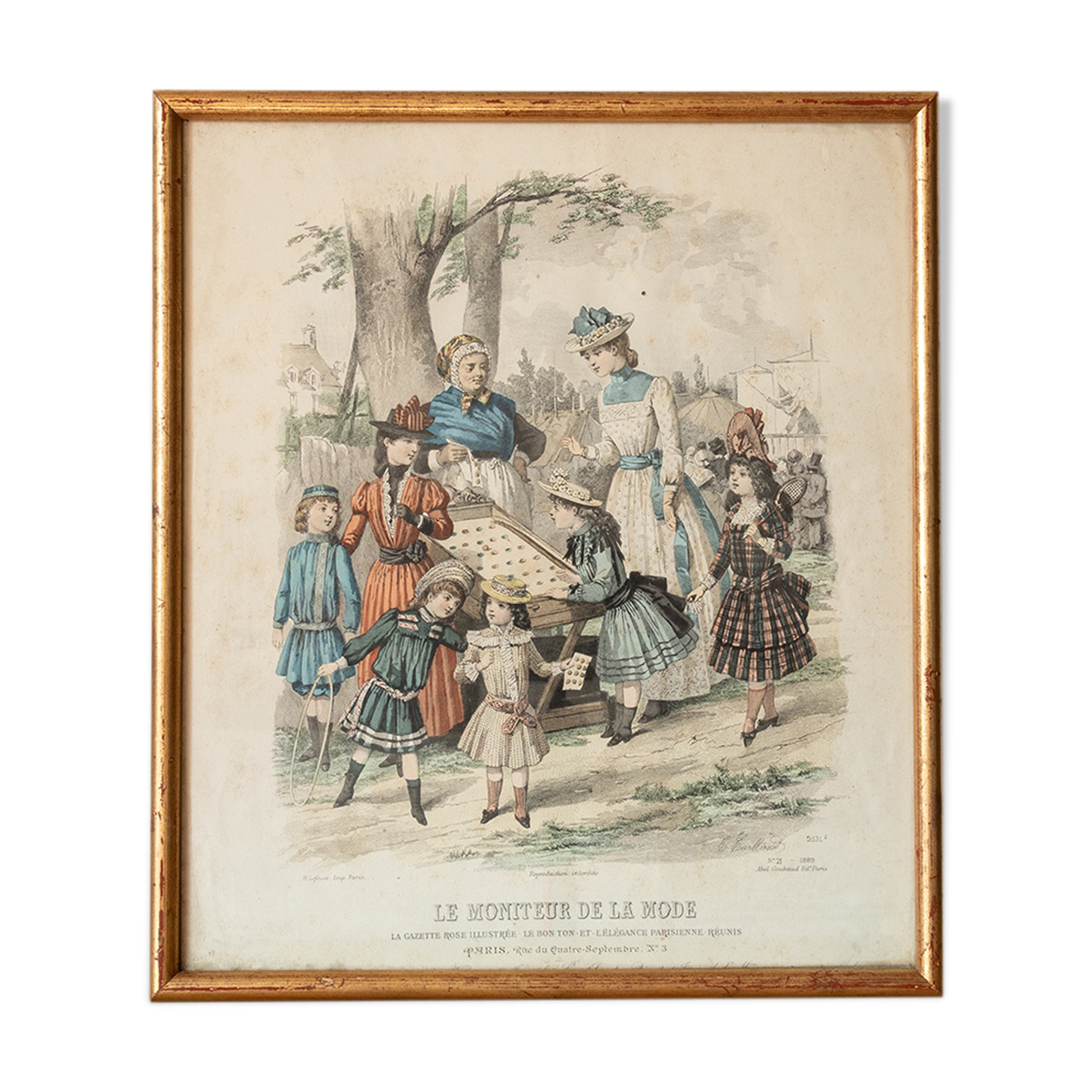Fashion engraving - The fair