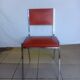 Chaise vintage orange