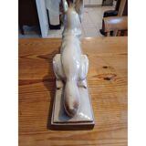 "Dog" earthenware by: L.François