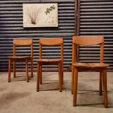 Set of 3 chairs and 2 stools