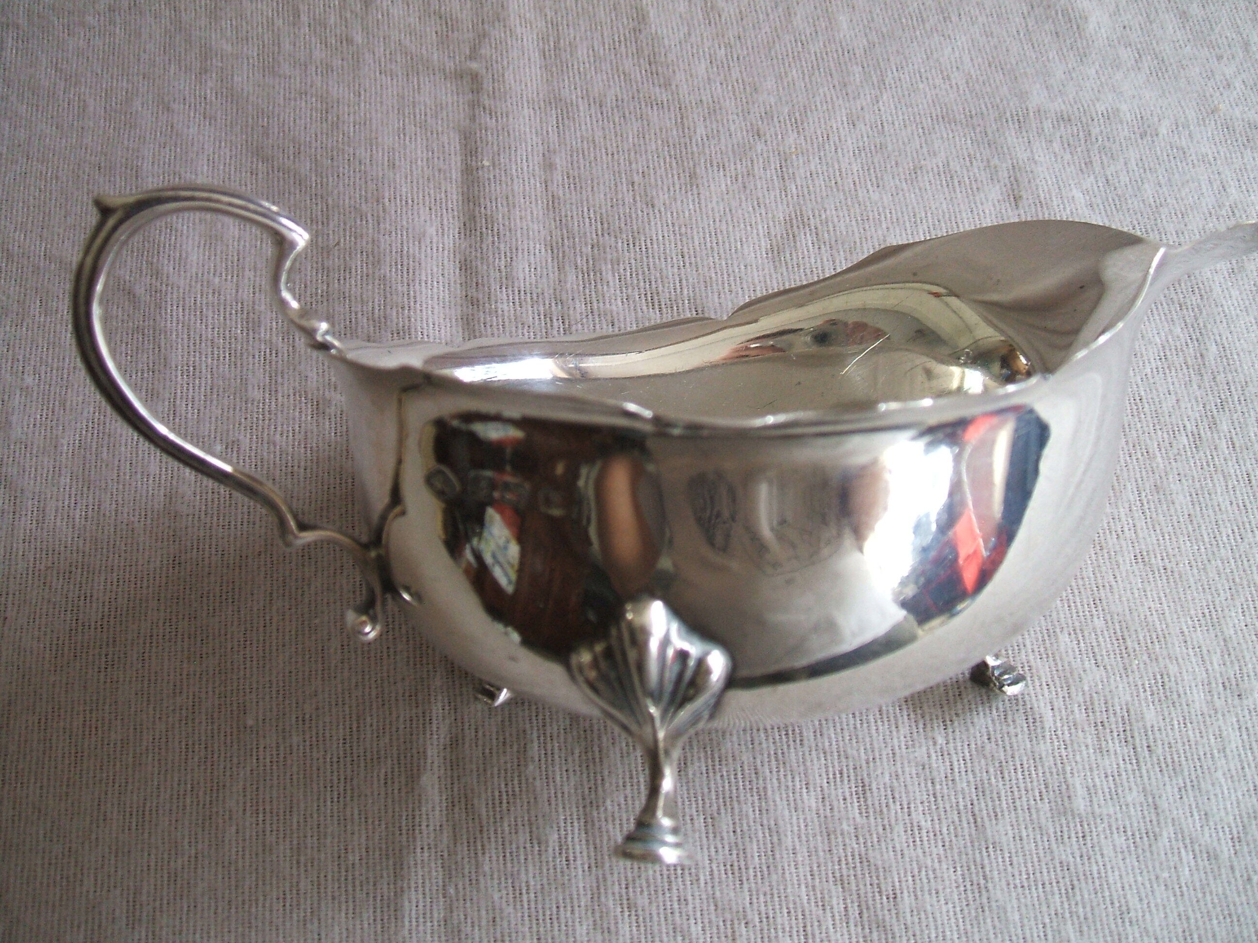 Sauciere argent massif