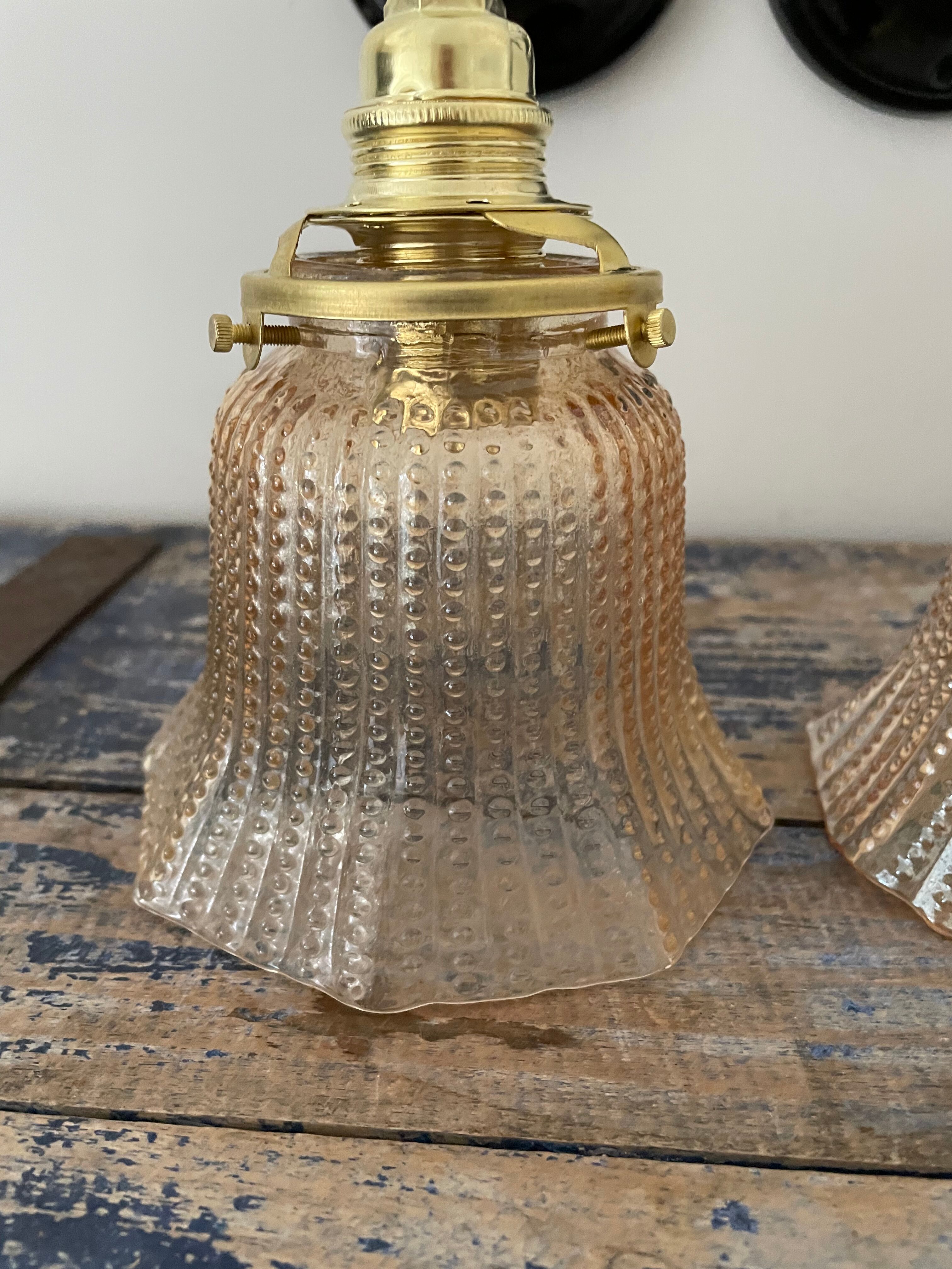 Pair of vintage wall lights