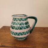 Stoneware pitcher C. Voltz Vallauris