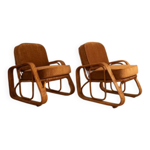 Paire de fauteuils  dal